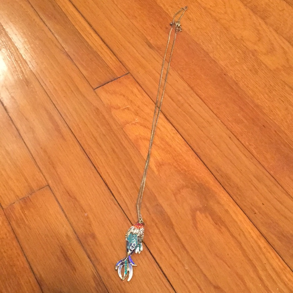 Koi bedazzled necklace